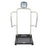 Health O Meter - Floor Scale with Handrail Digital LCD Display 454 kg Capacity Gray AC Adapter / Battery Operated - 1100KG-BT