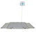 Health O Meter Health O Meter Wheelchair Ramp Scale Digital LCD Display 454 kg Gray AC Adapter / Battery Operated - 2650KG
