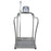 Health O Meter - Floor Scale with Handrail Digital LCD Display 1000 lbs. / 454 kg Capacity Gray AC Adapter / Battery Operated - 2101KLHR-BT