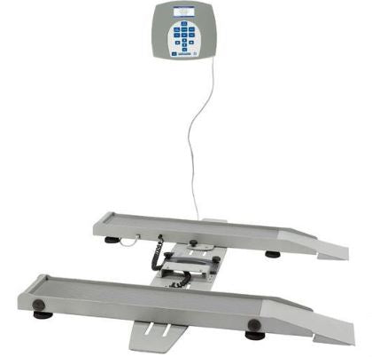 Health O Meter Health O Meter Wheelchair Ramp Scale Digital LCD Display 800 lbs. Gray AC Adapter / Battery Operated - 2400KL-BT