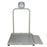 Health O Meter - Wheelchair Scale Digital LCD Display 1000 lbs. / 454 kg Capacity Gray AC Adapter / Battery Operated - 2500KL-BT