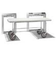 STOW-A-WEIGH - Bed Scale Digital Display 1000 lbs. / 474 kg Capacity Chrome AC Adapter / Battery Operated - 6202D-KX-B