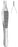 Fine Surgical - Dressing Forceps Adson 4-3/4 Inch Length Mid Grade Stainless Steel NonLocking Thumb Handle Straight Serrated Tips - GS-50-315