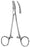 Fine Surgical - Hemostatic Forceps Halsted-Mosquito 5 Inch Length Surgical Grade Stainless Steel Ratchet Lock Finger Ring Handle Curved Serrated Tips - GS-20-519