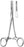 Fine Surgical - Hemostatic Forceps Kelly 5-1/2 Inch Length Mid Grade Stainless Steel Ratchet Lock Finger Ring Handle Straight Serrated Tips - GS-20-550