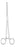 Centurion - Sponge Forceps Foerster 9-1/2 Inch Length Floor Grade Sterile Finger Ring Handle Straight Serrated Jaws - 66360