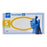SensiCare Ice - Exam Glove Small NonSterile Nitrile Standard Cuff Length Textured Fingertips Blue Chemo Tested - Medline - DGN4024