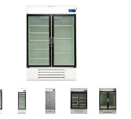 Thermo Scientific - Refrigerator Laboratory Use 12 cu.ft. 1 Glass Door Adaptive Defrost - TSG12RPGA