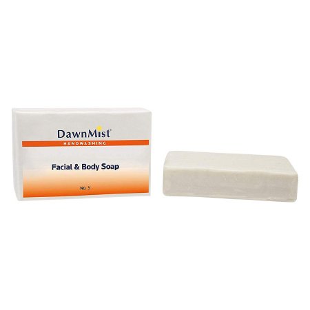 DawnMist - Soap Bar #1/2 Bar Individually Wrapped Mild Scent - SP05-500
