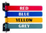 Omnimed Exam Room Signal Flag Wall Mount 4-Flag 8 Inch - 291714