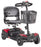 Scout 4 EXT - 4 Wheel Electric Scooter 300 lbs. Weight Capacity Red / Blue - SFSCOUT4-EXT