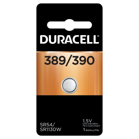 Duracell - Silver Oxide Battery 389 / 390 Coin Cell 1.5V Disposable 1 Pack - D389/390PK