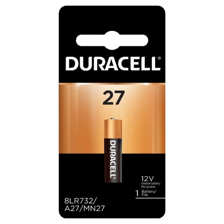 Duracell - Alkaline Battery MN27 Cell 12V Disposable 1 Pack - MN27BPK