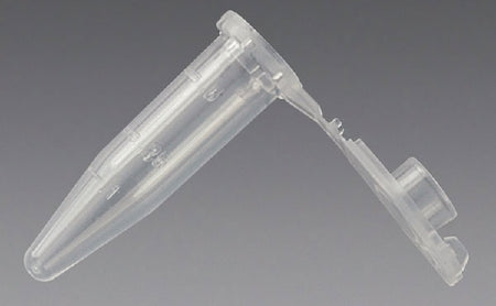 Globe Scientific - Microcentrifuge Tube Conical Bottom Plain 500 µL Without Color Coding Snap Cap Polypropylene Tube - 111552LK