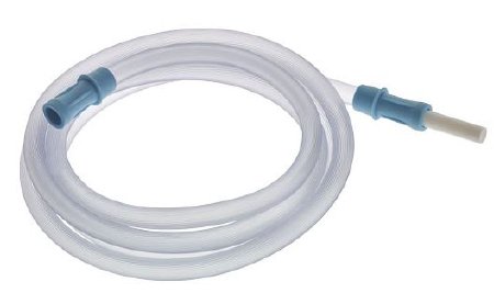 Amsino - Connecting Drain Tubing 20 Foot Length 0.188 Foot I.D. NonSterile Molded Female Connector Clear Rigid OT Surface PVC - AU-10-165S