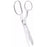 Gingher - Utility Shears 8 Inch Length Chrome Plated Nickel Left Handed Finger Ring Handle Straight Blunt Tip / Blunt Tip - 081678069