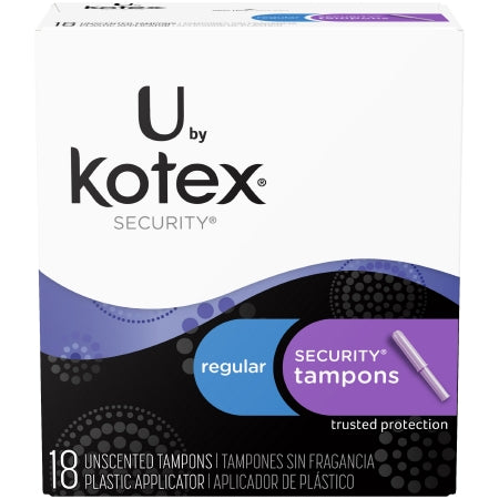 Kimberly Clark U by Kotex Tampon Regular Absorbency - 43212