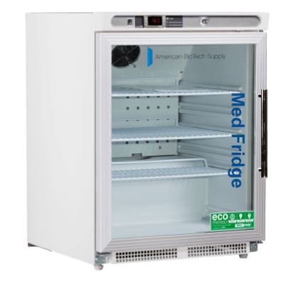 ABS - Refrigerator Pharmaceutical 4.6 cu.ft. 1 Swing Glass Door Left Hinged Cycle Defrost - ABT-HC-UCBI-0404G-ADA-LH