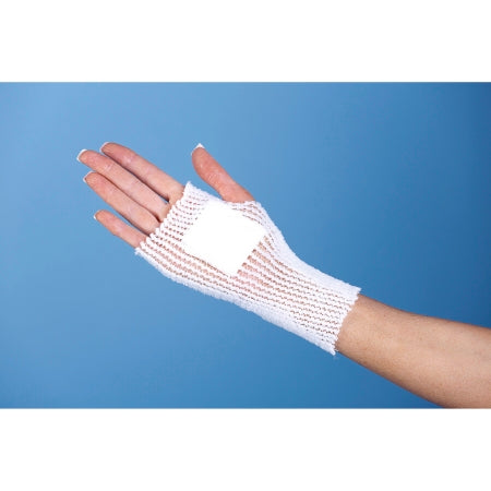 MT Spandage Pre-Cuts - Elastic Net Retainer Dressing Tubular / Pre-Cut Elastic 36 Inch Length Size 3 White Medium Hand / Arm / Leg / Foot NonSterile - MT3X36