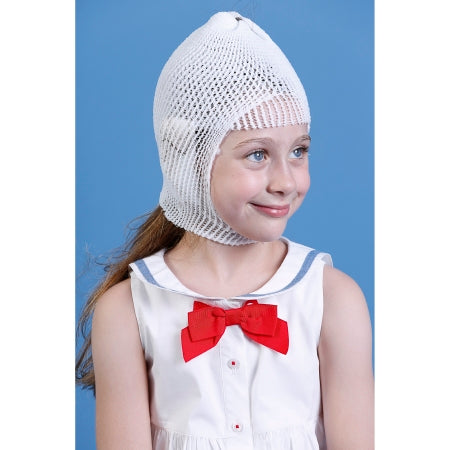 MT Spandage Pre-Cuts - Elastic Net Retainer Dressing Tubular / Pre-Cut Elastic 36 Inch Length Size 5 White Small Head / Shoulder / Thigh NonSterile - MT5X36