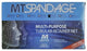 MT Spandage - Elastic Net Retainer Dressing Tubular Polyester / Spandex 10 Yard Size 10 White X-Large Chest / Back / Perineum / Axilla NonSterile - MT1010