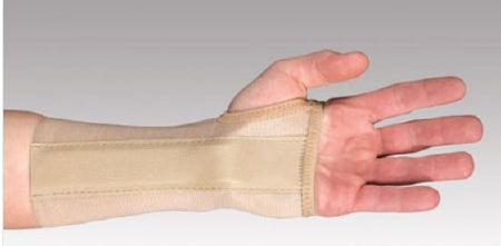 Darco International Bilateral Wrist Brace Palmar Stay Left or Right Hand Tan Medium - 252-1030-40