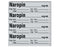 Shamrock Scientific Shamrock Pre-Printed Label Anesthesia Label Naropin Gray 1/2 X 2 Inch - SA-309