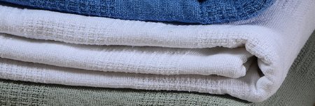 Cotton Craft Lexington Thermal Blanket 66 W X 90 L Inch Cotton 100% 2.5 lbs. - SBC-6690-W