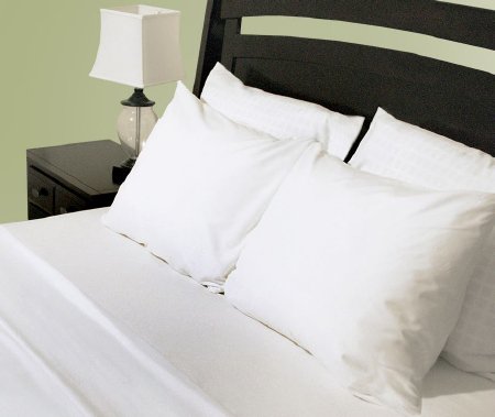 Microtex - Bed Sheet Fitted Sheet 36 W X 84 L X 9 D Inch White Microfiber Reusable - Calderon Textiles - 20MF-36809
