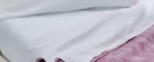 World Trading Company Bed Sheet Fitted 36 X 80 Inch White Reusable - 20029