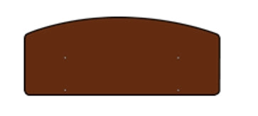 Drive Medical Smokey Hollow Bed End - 35SHBE-CUSTOM-SC04