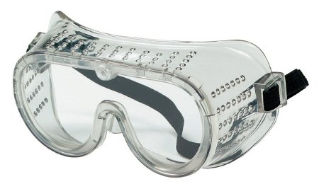 R3 Reliable Redistribution Resource Bouton Safety Goggles Side Vents Clear Tint Polycarbonate Lens Clear Frame Elastic Strap One Size Fits Most - 629243001
