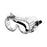 Bouton - Safety Goggles Side Vents Clear Tint Polycarbonate Lens Clear Frame Elastic Strap One Size Fits Most - 629243001