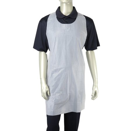 R3 Reliable Redistribution Resource - General Purpose Apron Bib Style White Disposable - 750072505