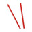 R3 Reliable Redistribution Resource - Jumbo Straw 10-1/4 Inch Length Red Individually Wrapped - 68174506