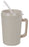 GMAX Industries Drinking Mug 34 oz. Gray Plastic Reusable - GP55408
