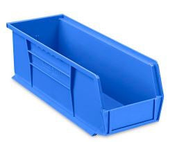 Uline Stackable Bins - S-12418BLU