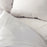 Royal Blue Intl - Bed Sheet Flat Sheet 66 X 104 Inch White Cotton 55% / Polyester 45% Reusable - 105571