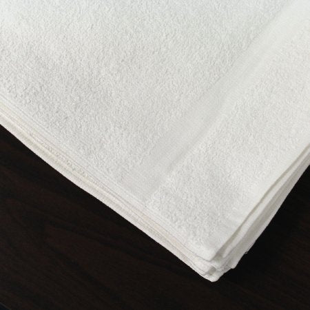 Olympic Elegance - Bath Towel 24 X 48 Inch OE Cotton 86% / Polyester 14% White Reusable - 106306