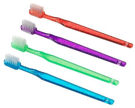 Sparkle Plak Smacker - Toothbrush Blue / Green / Purple / Red Youth Soft - 30015