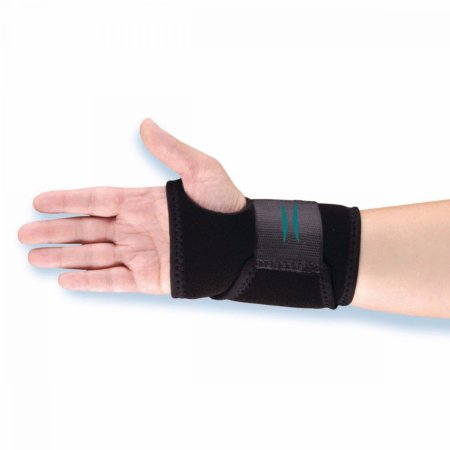 Whale - Wrist Support Neoprene Right Hand Black One Size Fits Most - Patterson Medical Supply - 081453141