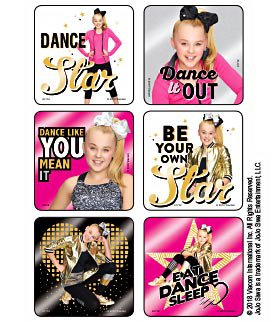 Kids Love Stickers - 100 per Unit JoJo Siwa Sticker - VL143