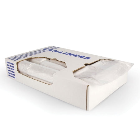 Saalfeld Redistribution Heritage Trash Bag 40 to 45 gal. Natural HDPE 0.43 mil 40 X 48 X Inch Performance Seal Dispenser Box - Z8048MNR01