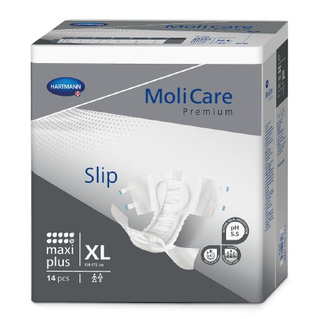 Hartmann MoliCare Maxi Plus Adult Incontinent Brief Tab Closure X-Large Disposable Heavy Absorbency - 169957