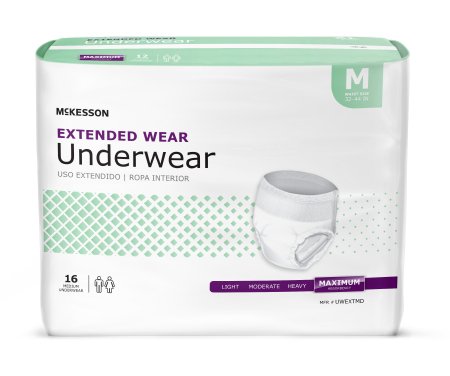 McKesson McKesson Adult Absorbent Underwear Pull On Medium Disposable Heavy Absorbency - UW33851