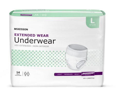McKesson McKesson Adult Absorbent Underwear Pull On Large Disposable Heavy Absorbency - UW33852