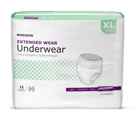 McKesson McKesson Adult Absorbent Underwear Pull On X-Large Disposable Heavy Absorbency - UW33853