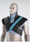 Game Ready ATX CT Spine - Cold Therapy Wrap Back One Size Fits Most 38 to 55 Inch Chest Circumference / 15-3/4 to 19-1/2 Inch Neck Circumference Reusable - 13-2529