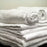 Royal Blue Intl Royal Silver Basics Washcloth 12 X 12 Inch White Reusable - 100653