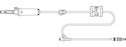 Medical Specialties Distributors LLC ADMIN SET, NF Y-SITE FLOWREGULATOR 85" (50/CS) - S950E